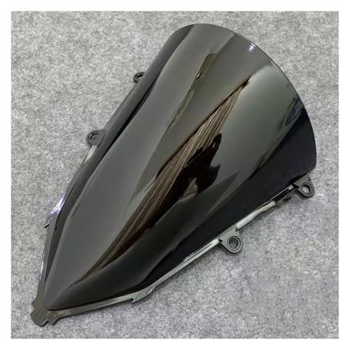 Moto Windschutzscheibe Für CBR650R Motorrad Windschutzscheibe 2019 2020 2021 2022 2023 Für CBR 650R 650 R Rauch Schwarz Iridium Double Bubble Windschutzscheibe Windabweiser Motorrad(7) von PBPLZWVWA