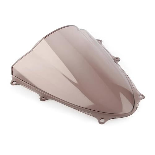 Moto Windschutzscheibe Für GSX-R1000 2009 2010 2011 2012 2013 2014 2015 2016 Für GSXR1000 K9 Motorrad Windschutzscheibe Windschutz Double Bubble Windabweiser Motorrad(Tan) von PBPLZWVWA
