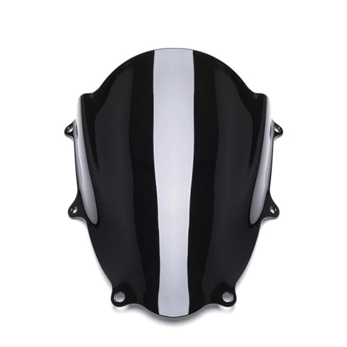 Moto Windschutzscheibe Für GSXR 1000 1000R Windschutzscheibe Windschutz Windabweiser Für GSXR1000R Für GSXR1000 2017 2018 2019 2020 2021 2022 2023 2024 Windabweiser Motorrad(Zwart) von PBPLZWVWA