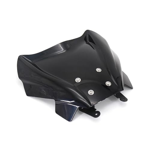 Moto Windschutzscheibe Für MT-07 Motorräder Zubehör Windschutzscheibe Für MT07 2021 2022 Windschutzscheibe Wind Schild Deflectore Windabweiser Motorrad(Zwart) von PBPLZWVWA