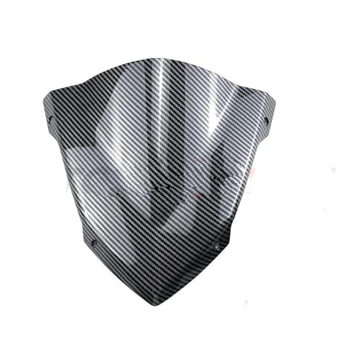Moto Windschutzscheibe Für MT07 FZ07 2014-2017 Motorrad Zubehör Sport Windschutzscheibe Visier Windschutz Windabweiser Motorrad(Carbon) von PBPLZWVWA