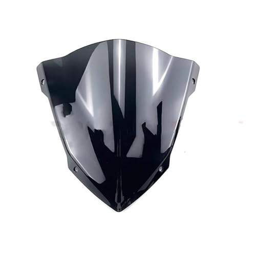 Moto Windschutzscheibe Für MT07 FZ07 2014-2017 Motorrad Zubehör Sport Windschutzscheibe Visier Windschutz Windabweiser Motorrad(Zwart) von PBPLZWVWA