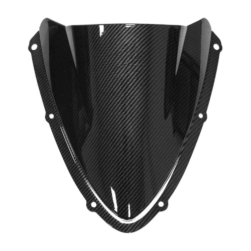 PBPLZWVWA Moto Windschutzscheibe Für GSXR 600 750 2008-2010 Für GSX-R600 Für GSX-R750 K8 K9 L0 Windschutzscheibe Deflector Cowling Carbon Look Windschutzscheibe Motorrad Frontscheibe von PBPLZWVWA