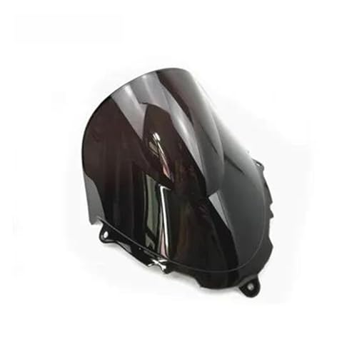 PBPLZWVWA Moto Windschutzscheibe Für Katana Für GSX 600F 750F 600 750 F Für GSX600F Für GSX750F 1998-2008 1999 2000 2001 2004 2005 2006 2007 Windschutzscheibe Windschutz Motorrad Frontscheibe(Zwart) von PBPLZWVWA