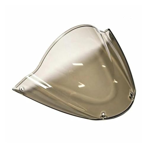 PBPLZWVWA Moto Windschutzscheibe Für Monster 1100 1100S 696 796 Motorrad Sport Windschutzscheibe Kopf Abdeckung Windschutzscheibe Deflektor Viser Visier Motorrad Frontscheibe(Smoked) von PBPLZWVWA