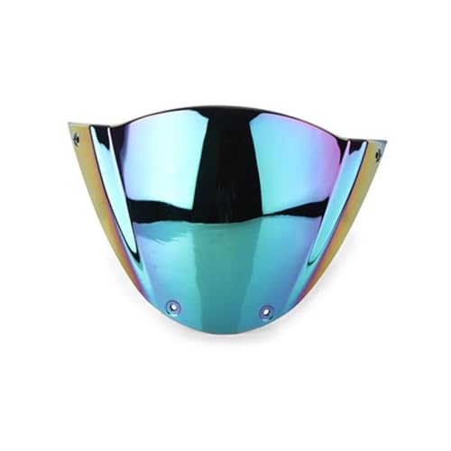 PBPLZWVWA Moto Windschutzscheibe Für Monster 796 696 1100 1100S Double Bubble Motorrad Bildschirm Double Bubble Windschutzscheibe Deflektor Schutz Windschutzscheibe Motorrad Frontscheibe(Iridium) von PBPLZWVWA