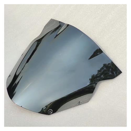 PBPLZWVWA Moto Windschutzscheibe Für Ninja 650 R 650R ER-6F ER6F EX650 2009 2010 2011 Motorrad Windschutzscheibe Parabrisas Windschutz Bildschirm Windabweiser Motorrad Frontscheibe(Chrome) von PBPLZWVWA