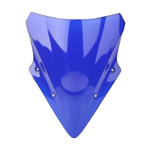 PBPLZWVWA Moto Windschutzscheibe Für Ninja650 ER6F EX650R 2017-2019 ER-6F EX 650R Motorrad Double Bubble Windschutzscheibe Deflektor Schutz Wind Bildschirm Motorrad Frontscheibe(1) von PBPLZWVWA