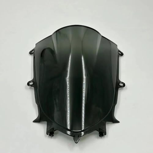 PBPLZWVWA Moto Windschutzscheibe Für YZF-R6 2017 2018 2019 2020 2021 2022 2023 Für YZF 600 R6 R7 Windschutzscheibe Windschutz Deflektoren Windschutzscheibe Rauch Motorrad Frontscheibe(Gray) von PBPLZWVWA
