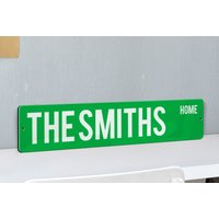 Personalisiertes Straßenschild Aus Metall Personalisiertes Straßenschild Aus Metall von PBSGiftsAndPrints