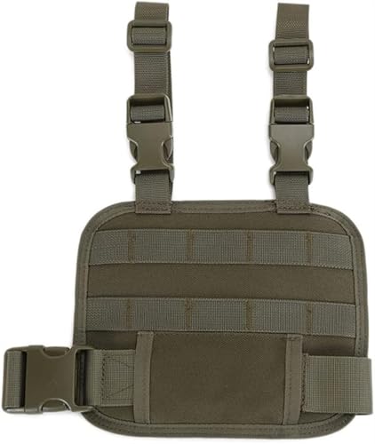 PBTMCD Taktisches Oberschenkel-Rig-Panel for Magazintasche, Holster, Jagdzubehör, Drop-Leg-MOLLE-Plattform(OD) von PBTMCD