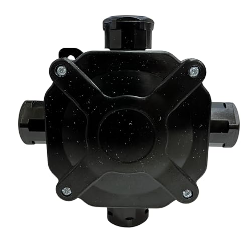 Abzweigdose Abzweigkasten IP67 schwarz Verteilerdose Klemmdose Feuchtraum IP 65 55 von PBW