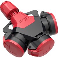 Pc Electric - 253822-sr5 3fach-Kupplung Vollgummi 250 v Rot IP54 Pc Electric - 253822-sr5 3fach-Kupplung Vollgummi 250 v Rot IP54 von PC ELECTRIC