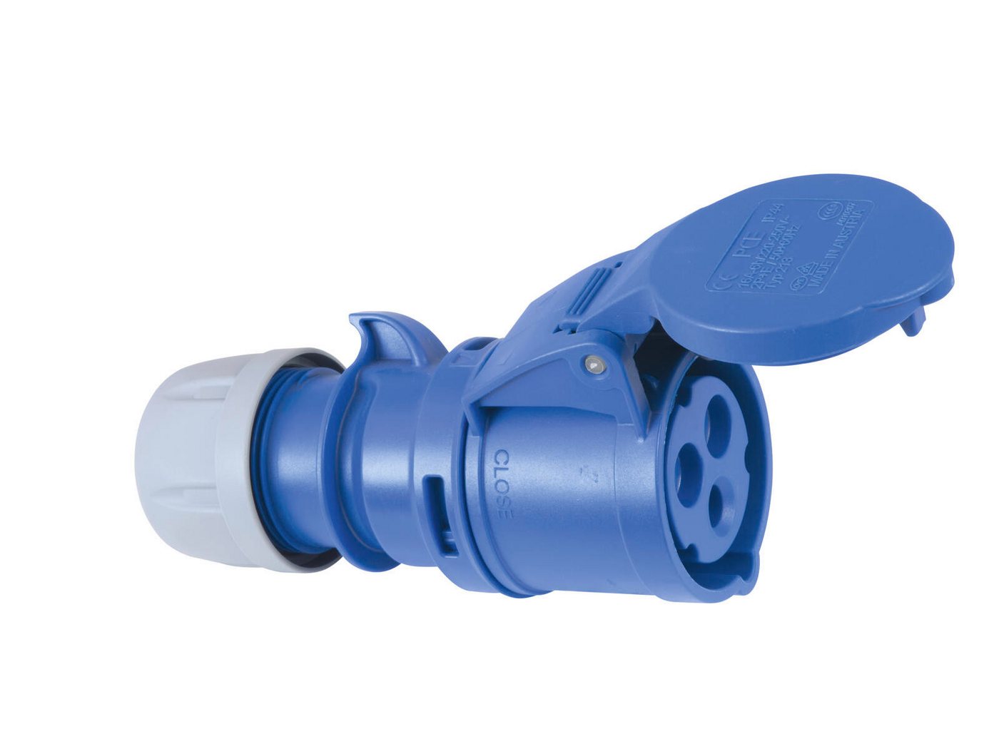 PC Electric CEE-Stecker PC ELECTRIC CEE Kupplung 16A 3pol bl PC Electric CEE-Stecker PC ELECTRIC CEE Kupplung 16A 3pol bl von PC Electric