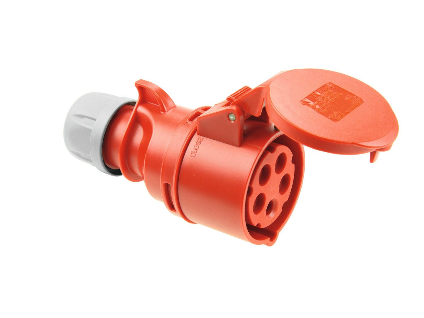 PC Electric CEE-Stecker PC ELECTRIC CEE Kupplung 16A 5pol rt PC Electric CEE-Stecker PC ELECTRIC CEE Kupplung 16A 5pol rt von PC Electric