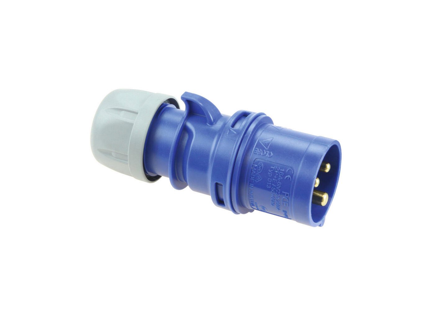 PC Electric CEE-Stecker PC ELECTRIC CEE Stecker 16A 3pol bl PC Electric CEE-Stecker PC ELECTRIC CEE Stecker 16A 3pol bl von PC Electric