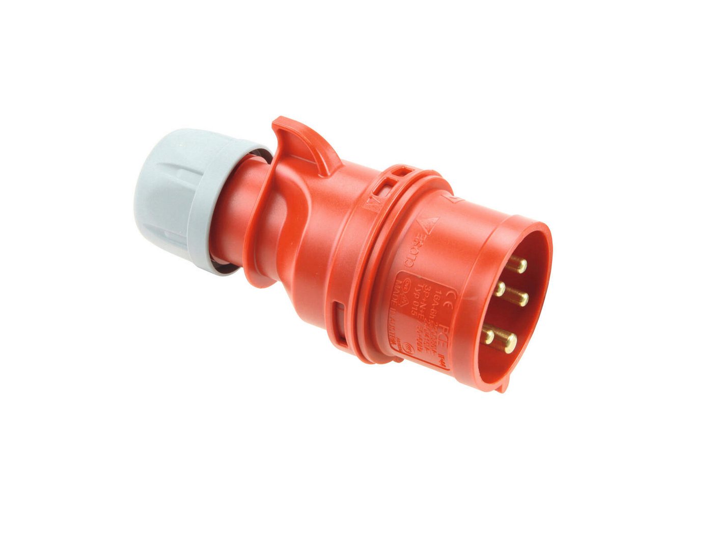 PC Electric CEE-Stecker PC ELECTRIC CEE Stecker 16A 5pol rt PC Electric CEE-Stecker PC ELECTRIC CEE Stecker 16A 5pol rt von PC Electric
