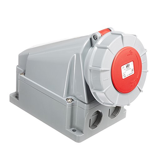 PC-Electric PCE1356 WD 63A, 5p.6h, 400V, IP67 rot, ohne Pilotkontakt CEE-Steckdose Twist 5x63A IP66/67 PC-Electric PCE1356 WD 63A, 5p.6h, 400V, IP67 rot, ohne Pilotkontakt CEE-Steckdose Twist 5x63A IP66/67 von PC-Electric