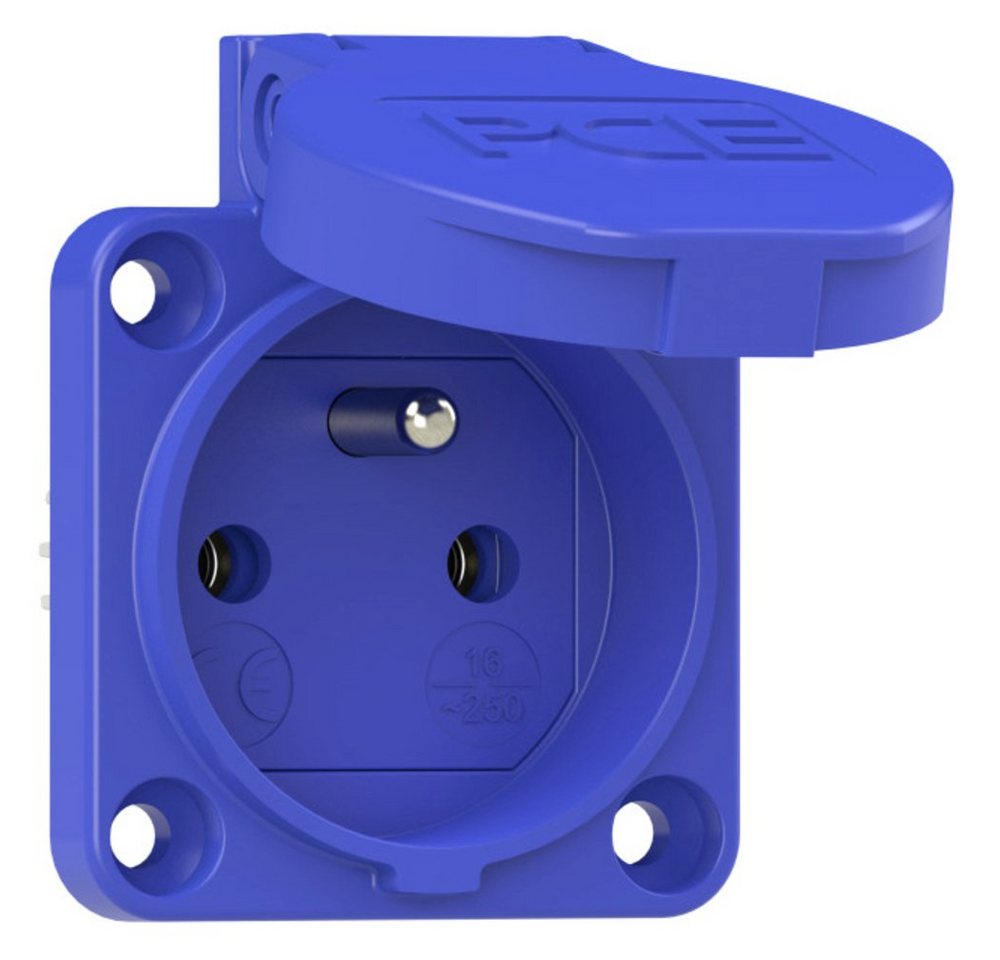 PC Electric Steckdose PC Electric 108-0b Schutzkontakt-Steckdose IP54 Blau PC Electric Steckdose PC Electric 108-0b Schutzkontakt-Steckdose IP54 Blau von PC Electric