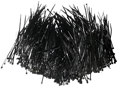 Kabelbinder 100mm Schwarz 1000Stck. | Sparpaket | Premiumqualität von PC24 Shop & Service von PC24 Shop & Service