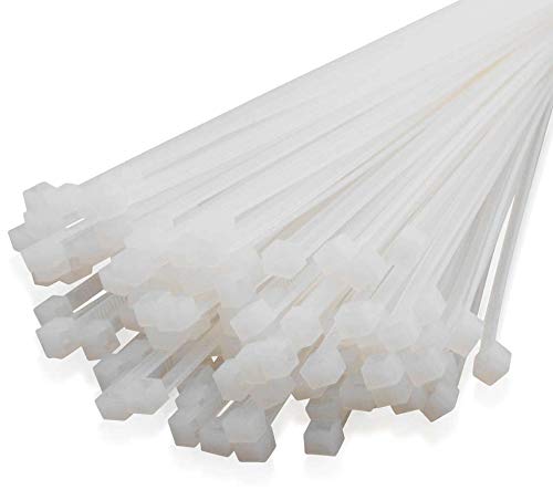 Kabelbinder 750mm Beige - Weiß - Natur 100Stck. | auch für Plakate | Premiumqualität von PC24 Shop & Service Kabelbinder 750mm Beige - Weiß - Natur 100Stck. | auch für Plakate | Premiumqualität von PC24 Shop & Service von PC24 Shop & Service