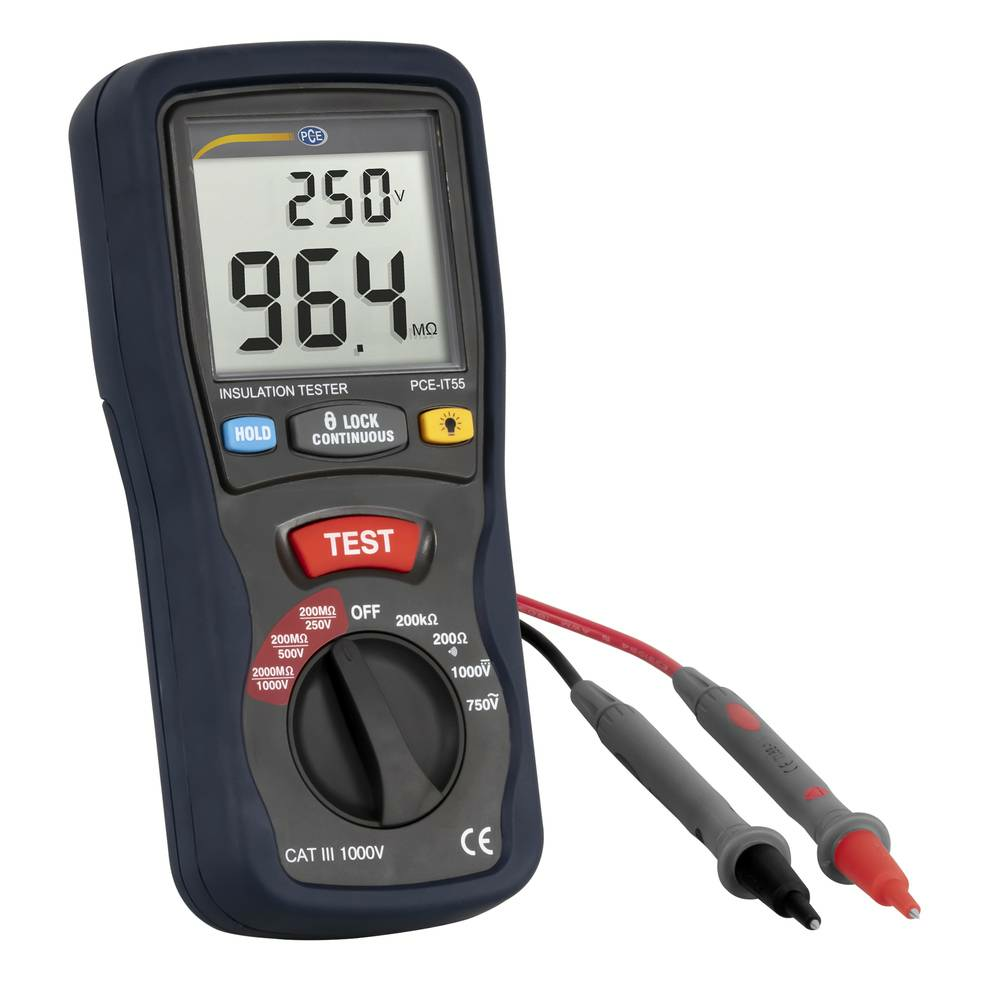 B-Ware Pce Instruments Isolationsmesser Isolationsprüfer Abgreifklemme Inkl.Tragekoffer B-Ware Pce Instruments Isolationsmesser Isolationsprüfer Abgreifklemme Inkl.Tragekoffer von PCE Instruments