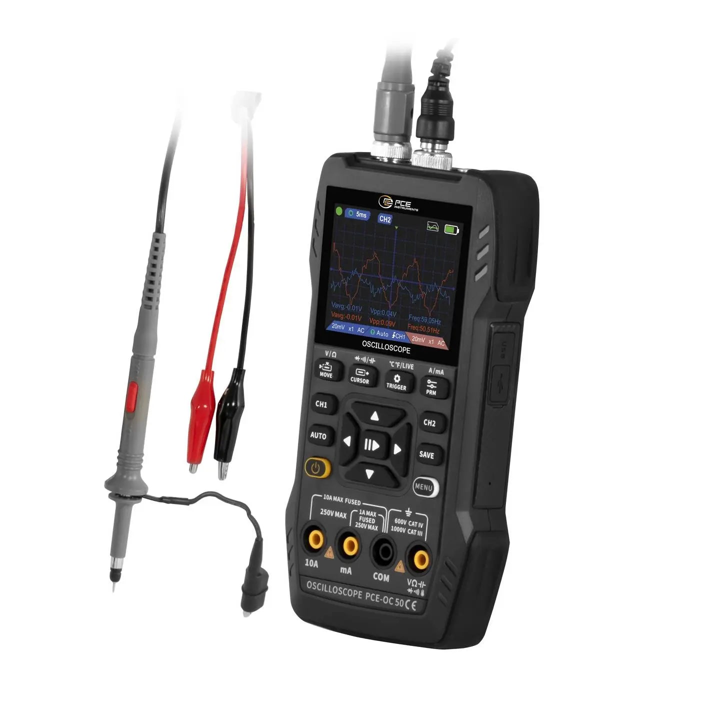 B-Ware Pce Instruments Oszilloskop Multimeter Messgerät Pce Oc 50 Signalgenerator von PCE Instruments