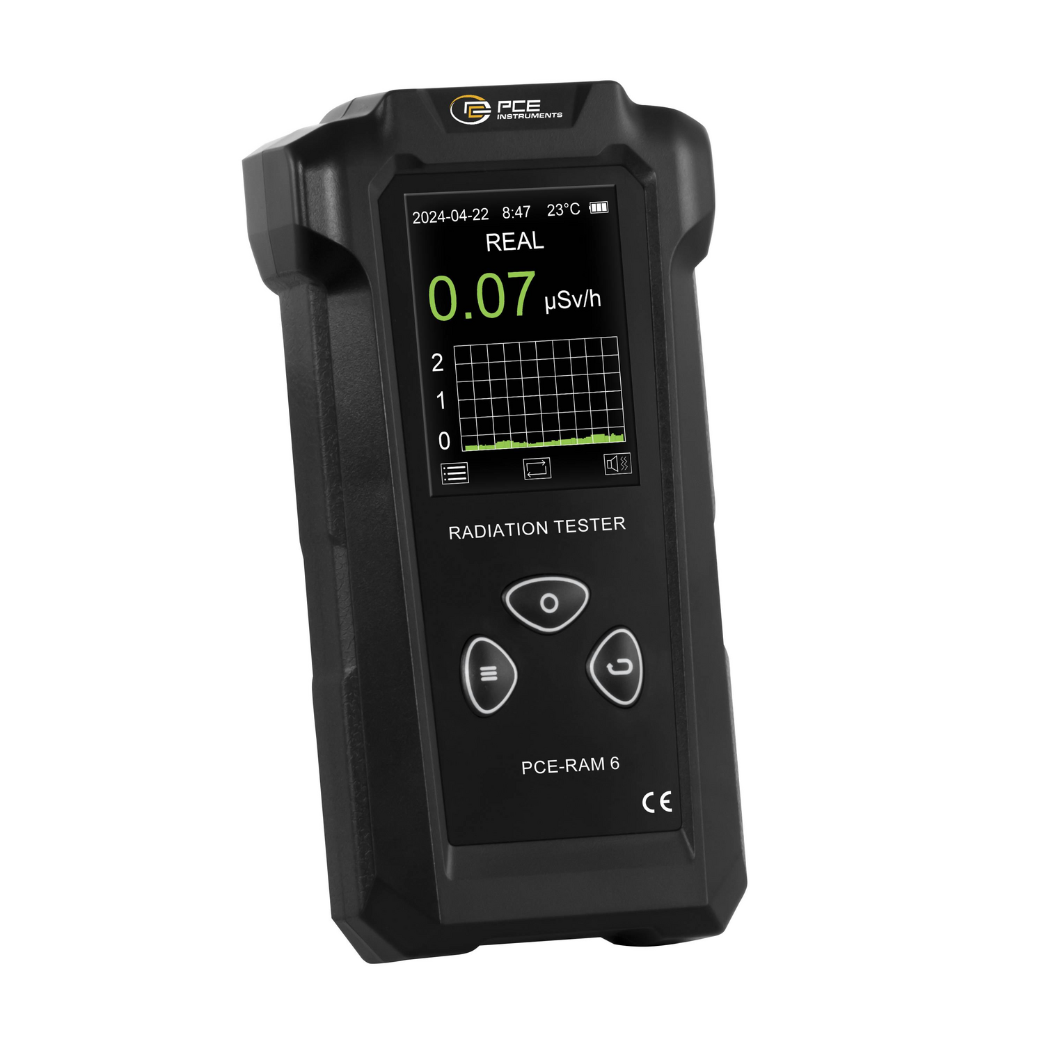 B-Ware Pce Instruments Pce Ram 6 Geigerzähler Geiger Müller Zählrohr Sensor Radioaktiv B-Ware Pce Instruments Pce Ram 6 Geigerzähler Geiger Müller Zählrohr Sensor Radioaktiv von PCE Instruments