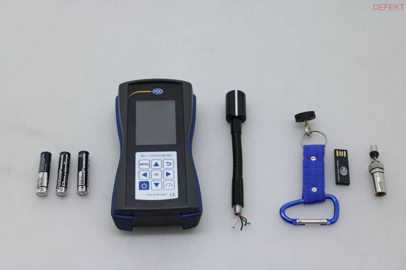 D-Ware Pce Instruments Pce Btm2000 Kraftmessgerät Riemenspannungsmesser Defektware D-Ware Pce Instruments Pce Btm2000 Kraftmessgerät Riemenspannungsmesser Defektware von PCE Instruments