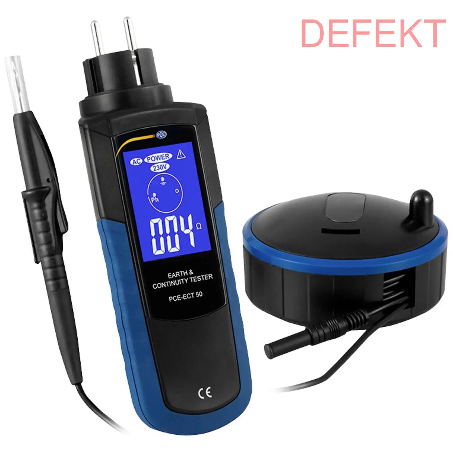 D-Ware Pce Instruments Pce Ect 50 Erdungsmessgerät Erdung Messgerät Defektware D-Ware Pce Instruments Pce Ect 50 Erdungsmessgerät Erdung Messgerät Defektware von PCE Instruments