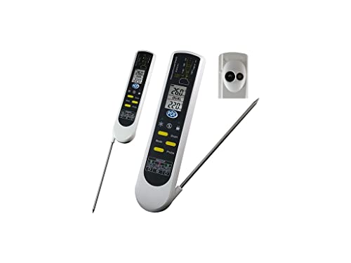 Lebensmittelthermometer PCE-IR100 HACCP "2 in 1" (IR + Kontakt), Temperaturmesser, Einstechfühler, Thermometer von PCE Instruments