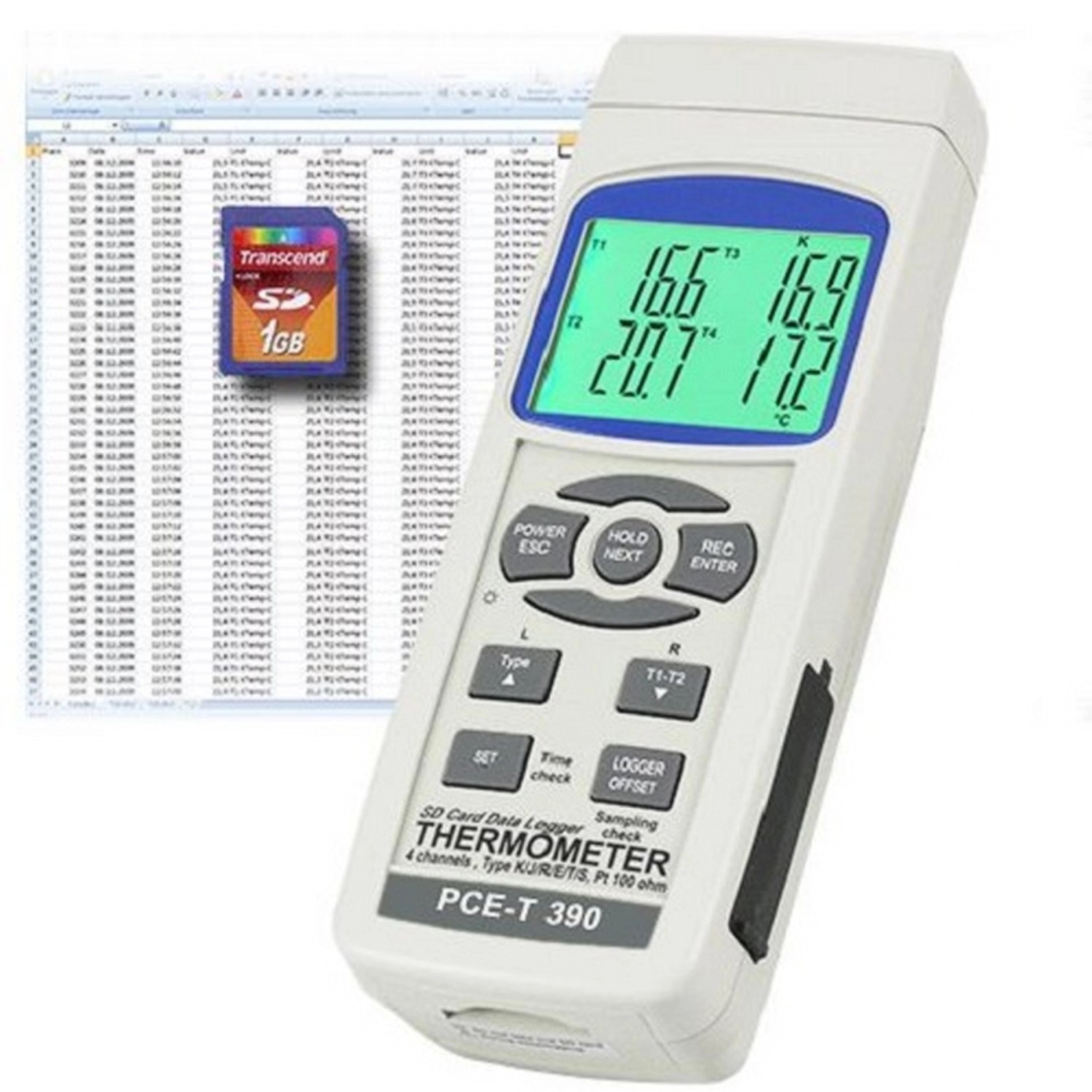 PCE Instruments Datenlogger T390 PCE Instruments Datenlogger T390 von PCE Instruments
