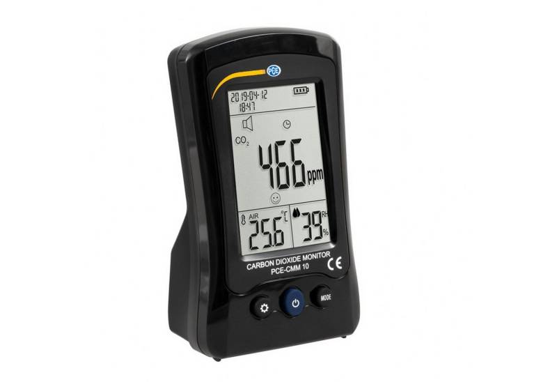 PCE Instruments Feuchtigkeitsmesser CO2-Messgerät PCE-CMM 10 Zur Messung der Luftqualität von PCE Instruments