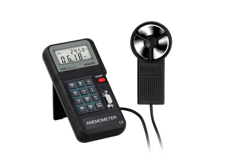 PCE Instruments Feuchtigkeitsmesser Flügelradanemometer PCE-007 von PCE Instruments