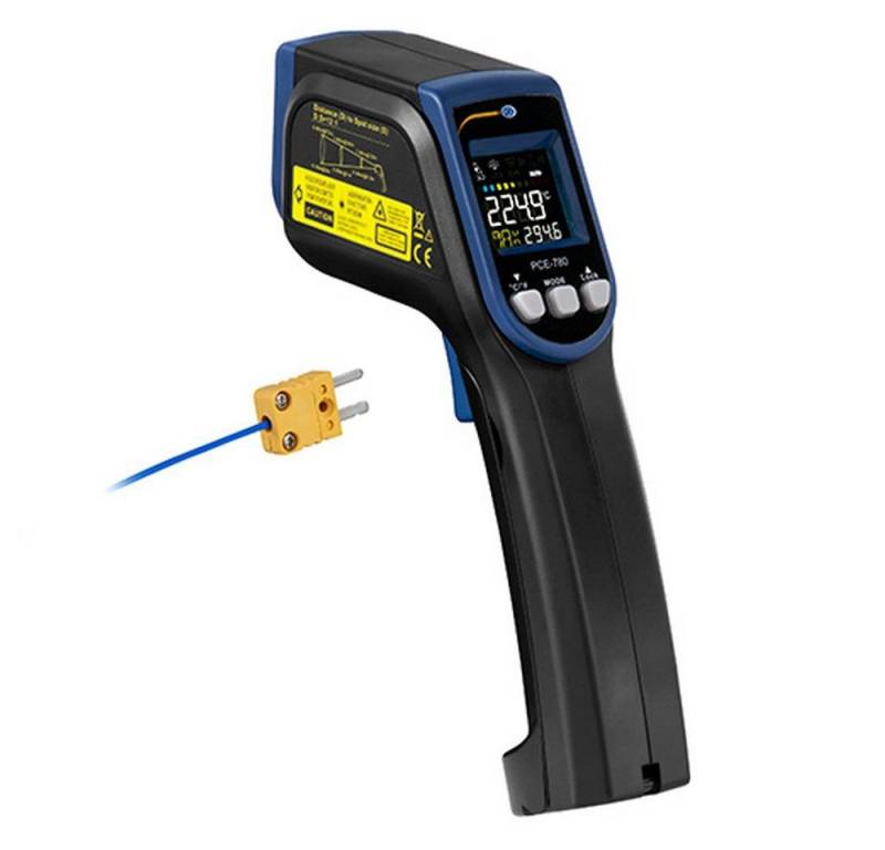 PCE Instruments Feuchtigkeitsmesser Feuchtemessgerät PCE-780 Scanner zur Anzeige von Taupunkten, (1 Stück), Taupunktscanner von PCE Instruments