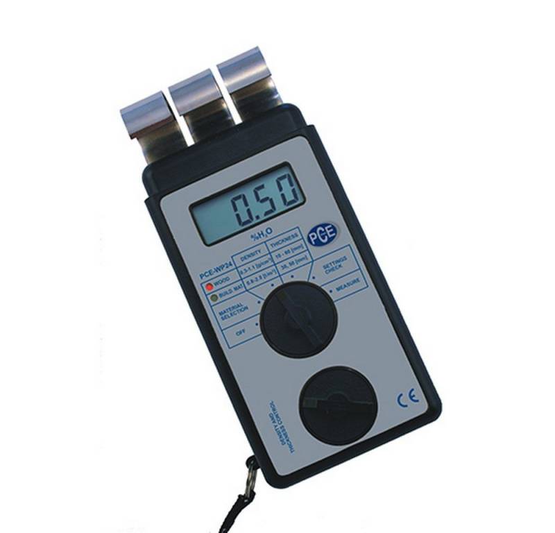 PCE Instruments Feuchtigkeitsmesser PCE Instruments Holzfeuchtemessgerät PCE-WP24 von PCE Instruments