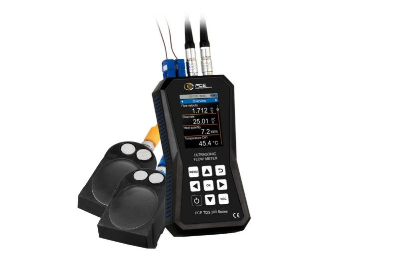 PCE Instruments Feuchtigkeitsmesser PCE Instruments Ultraschall-Durchflussmessgerät PCE-TDS 200+ L von PCE Instruments