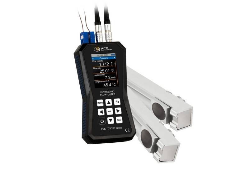 PCE Instruments Feuchtigkeitsmesser PCE Instruments Ultraschall-Durchflussmessgerät PCE-TDS 200+ MR von PCE Instruments