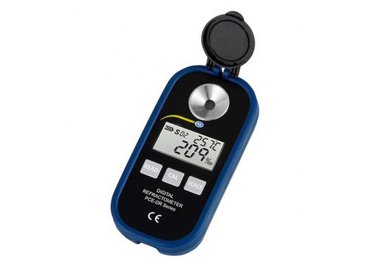 PCE Instruments Feuchtigkeitsmesser Refraktometer PCE-DRS 1 Salzgehaltbestimmung von PCE Instruments