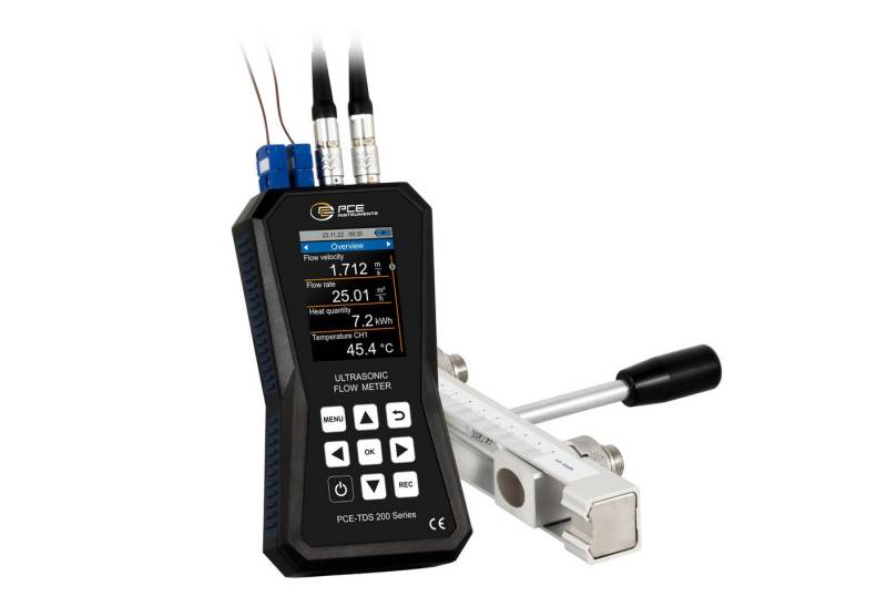 PCE Instruments Feuchtigkeitsmesser Ultraschall-Durchflussmessgerät PCE-TDS 200+ SR von PCE Instruments