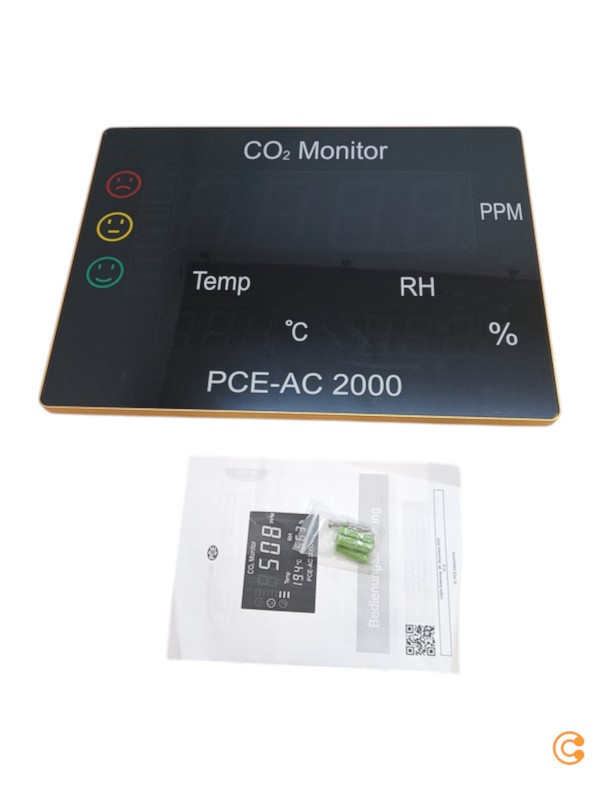 B-Ware Pce Instruments Gasmessgerät Pce Ac 2000 Gasmeter Co2 Messgerät Siehe Text/Foto B-Ware Pce Instruments Gasmessgerät Pce Ac 2000 Gasmeter Co2 Messgerät Siehe Text/Foto von PCE Instruments