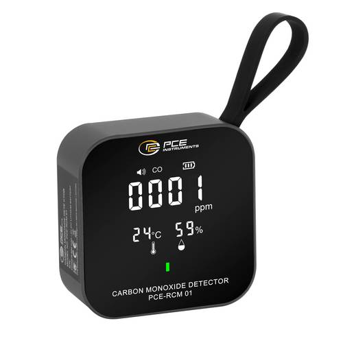 PCE Instruments Kohlenmonoxid-Messgerät PCE-RCM 01 CO mit Temperaturmessfunktion von PCE Instruments