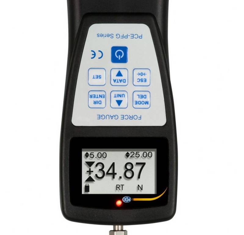 PCE Instruments Lasermessgerät Dynamometer mit interner S Kraftmesszelle, Grafikdisplay von PCE Instruments