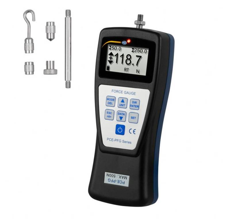 PCE Instruments Lasermessgerät Kraftmessgerät PCE-PFG 500 mit interner S Kraftmesszelle von PCE Instruments