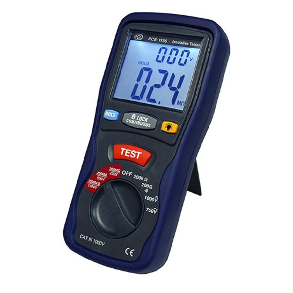 PCE Instruments Montagewerkzeug Isolationstester PCE-IT55 Ohmmeter erfasst Isolations-Widerstände, B: 92 cm, L: 200 cm PCE Instruments Montagewerkzeug Isolationstester PCE-IT55 Ohmmeter erfasst Isolations-Widerstände, B: 92 cm, L: 200 cm von PCE Instruments