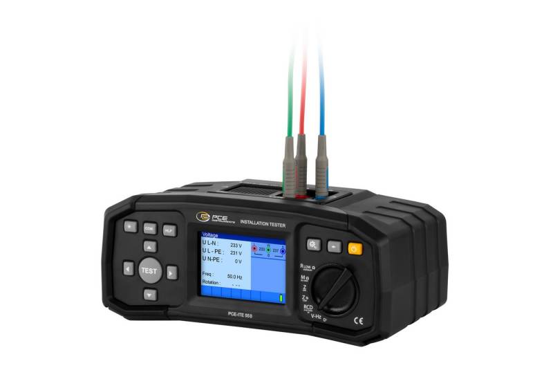PCE Instruments Montagewerkzeug PCE Instruments Installationstester PCE-ITE 55B, B: 135 cm, L: 250 cm von PCE Instruments