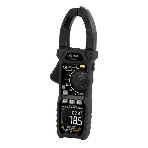 PCE Instruments PCE-CM 7 Hand-Multimeter digital Datenlogger CAT III 1000V Anzeige (Counts): 6000 von PCE Instruments