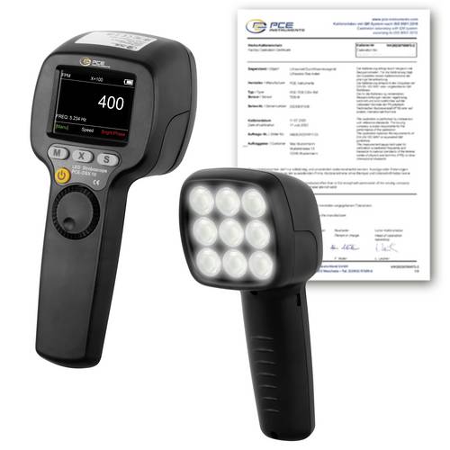 PCE Instruments PCE-DSX 10-ICA LED-Stroboskop Anzahl LEDs (Details):9 x von PCE Instruments