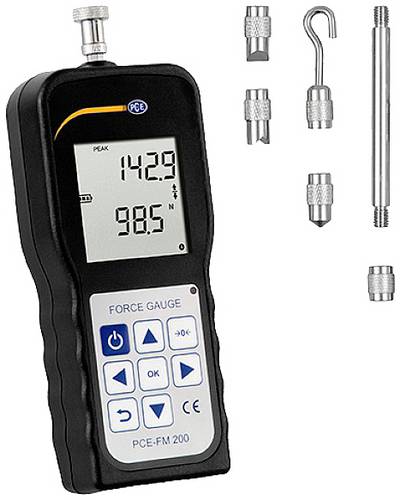 PCE Instruments PCE-FM 200 Dynamometer Werksstandard (ohne Zertifikat) von PCE Instruments