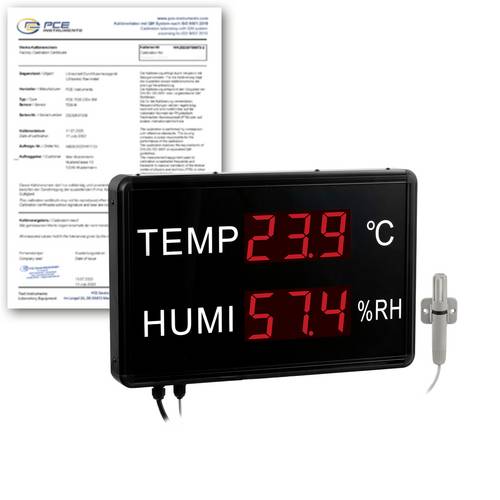 PCE Instruments PCE-G 2-ICA Digitalanzeige kalibriert (ISO) von PCE Instruments
